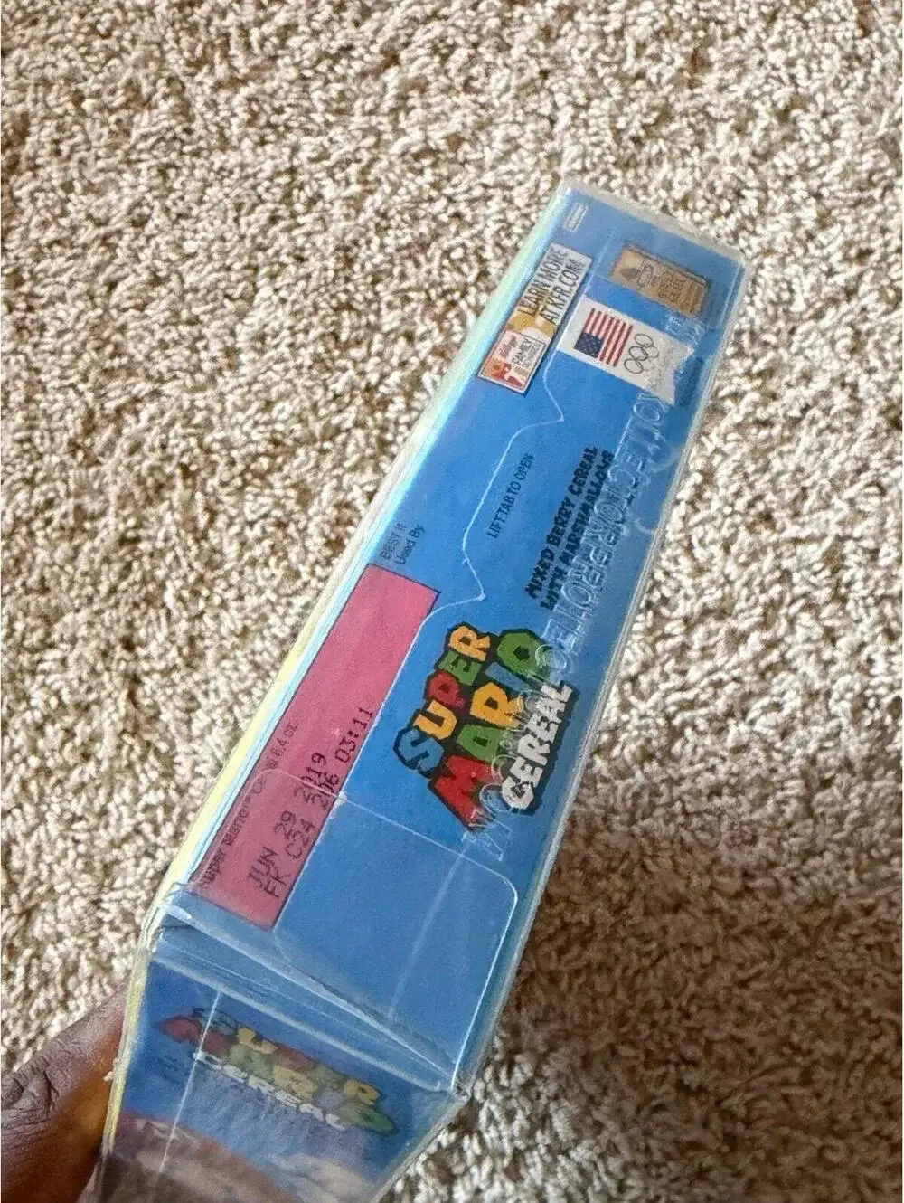 Super Mario Cereal (Blue Box)